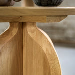 Geo Retro Side Table | Natural