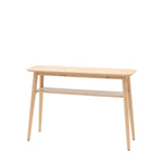 Hatfield Console Table | Natural Oak