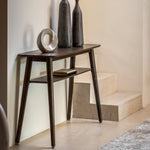 Hatfield Console Table | Smoked Oak