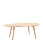 Hatfield Oval Coffee Table | Natural Oak
