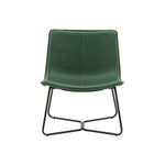 Hawking Vegan Leather Lounge Chair | Green