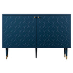 Holbrook Bauhaus 2 Door Cabinet | Blue