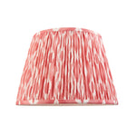 Ikat Fabric Shade | Coral Pink