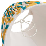 Ikat Fabric Shade | Jade/Yellow | 16cm
