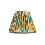Ikat Fabric Shade | Jade/Yellow | 16cm
