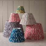 Ikat Fabric Shade | Jade/Yellow | 16cm