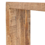 Iowa Rustic Mango Wood Console | Natural