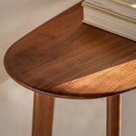 Madrid Mid-Century Scandi Console Table | Walnut