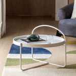 Melbury Handle Coffee Table | White