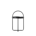 Melbury Handle Side Table | Black