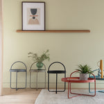 Melbury Handle Side Table | Black