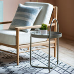 Melbury Handle Side Table | Latte