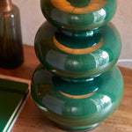 Monroe Gourd Table Lamp | Green