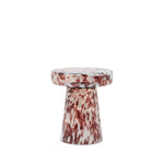 Murano Glass Side Table | Leopard