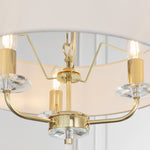 Nixon Pendant Light | Brass/Vintage White | Small