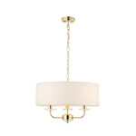 Nixon Pendant Light | Brass/Vintage White | Small
