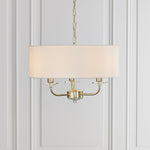 Nixon Pendant Light | Brass/Vintage White | Small