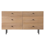 Okayama Japandi 6 Drawer Chest | Natural Oak
