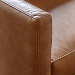 Osborne 3 Seat Leather Sofa | Brown