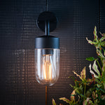 Outdoor North Wall Light | Matt Black | 30cm