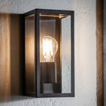 Outdoor Oxford Wall Light | Matt Black | 24cm