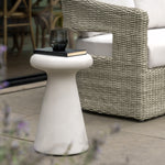 Pavia Concrete Side Table | Cream
