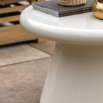 Pavia Glossy Coffee Table | Cream