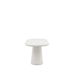 Pedra Oval Dining Table | Linen