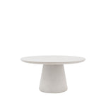 Pedra Round Dining Table | Linen