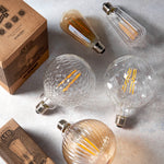 Ribb Pear Bulb | Clear