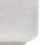 Rozzano Concrete Coffee Table | White