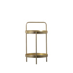 Sennen Handle Side Table | Gold