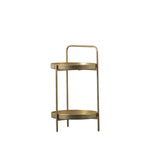 Sennen Handle Side Table | Gold
