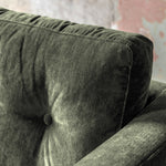 Whitwell Button 2 Seat Sofa | Forest