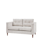 Whitwell Button 2 Seat Sofa | Light Grey