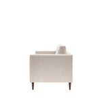 Whitwell Button 2 Seat Sofa | Light Grey