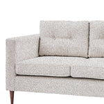 Whitwell Button 2 Seat Sofa | Light Grey