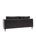 Whitwell Button 3 Seat Sofa | Charcoal