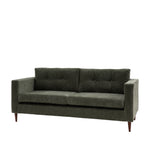 Whitwell Button 3 Seat Sofa | Forest