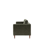 Whitwell Button 3 Seat Sofa | Forest