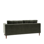 Whitwell Button 3 Seat Sofa | Forest
