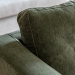 Whitwell Button Armchair | Forest