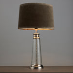 Winslet Hammered Glass Table Lamp | Grey