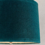 Winslet Hammered Glass Table Lamp | Teal