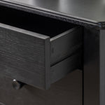 Wycombe Nordic 5 Drawer Chest | Black