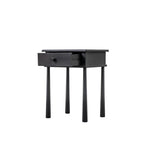 Wycombe Nordic Bedside Table | Black