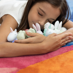 Colour Changing Night Light | White Unicorn with Pastel Blue Mane | Mini