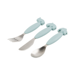 Deer Friends Easy-Grip Cutlery Set | Blue