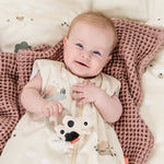 Dotti Sensory Rattle with Teether | Sand