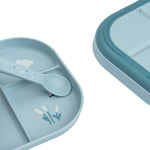 Foodie Elphee Compartment Plate | Blue